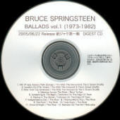 Bruce Springsteen -- Ballads Vol. 1 (1973 - 1982)